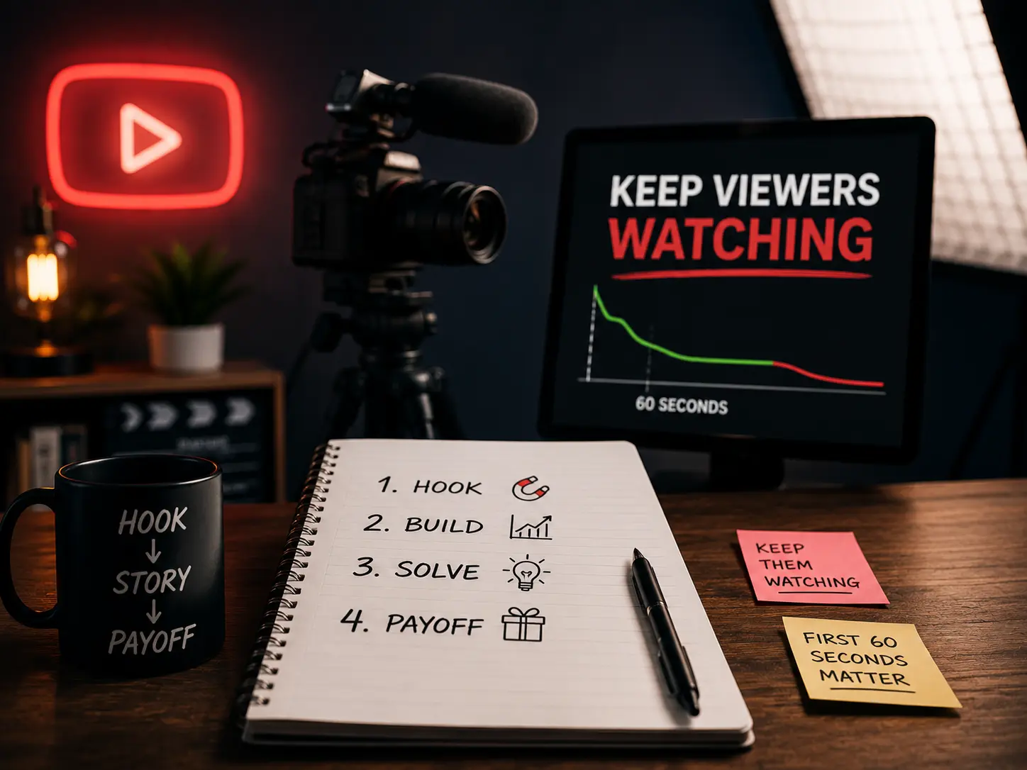 How to write YouTube scripts that keep viewers watching
