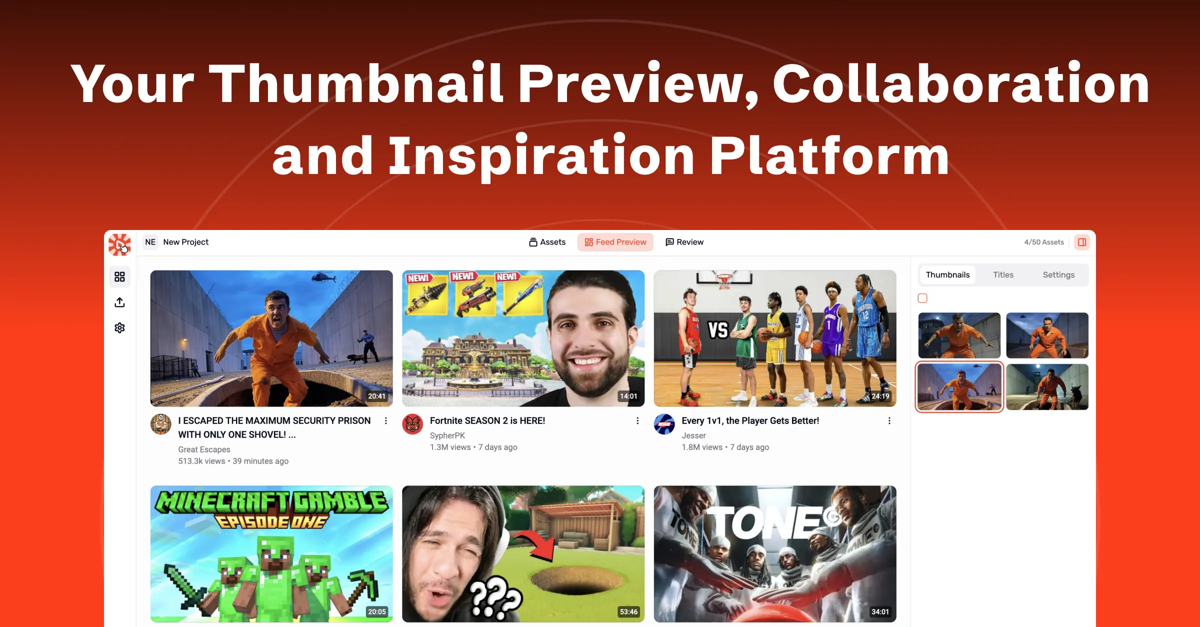 Introducing ThumbnailPilot: Your Thumbnail Preview, Collaboration and Inspiration Platform