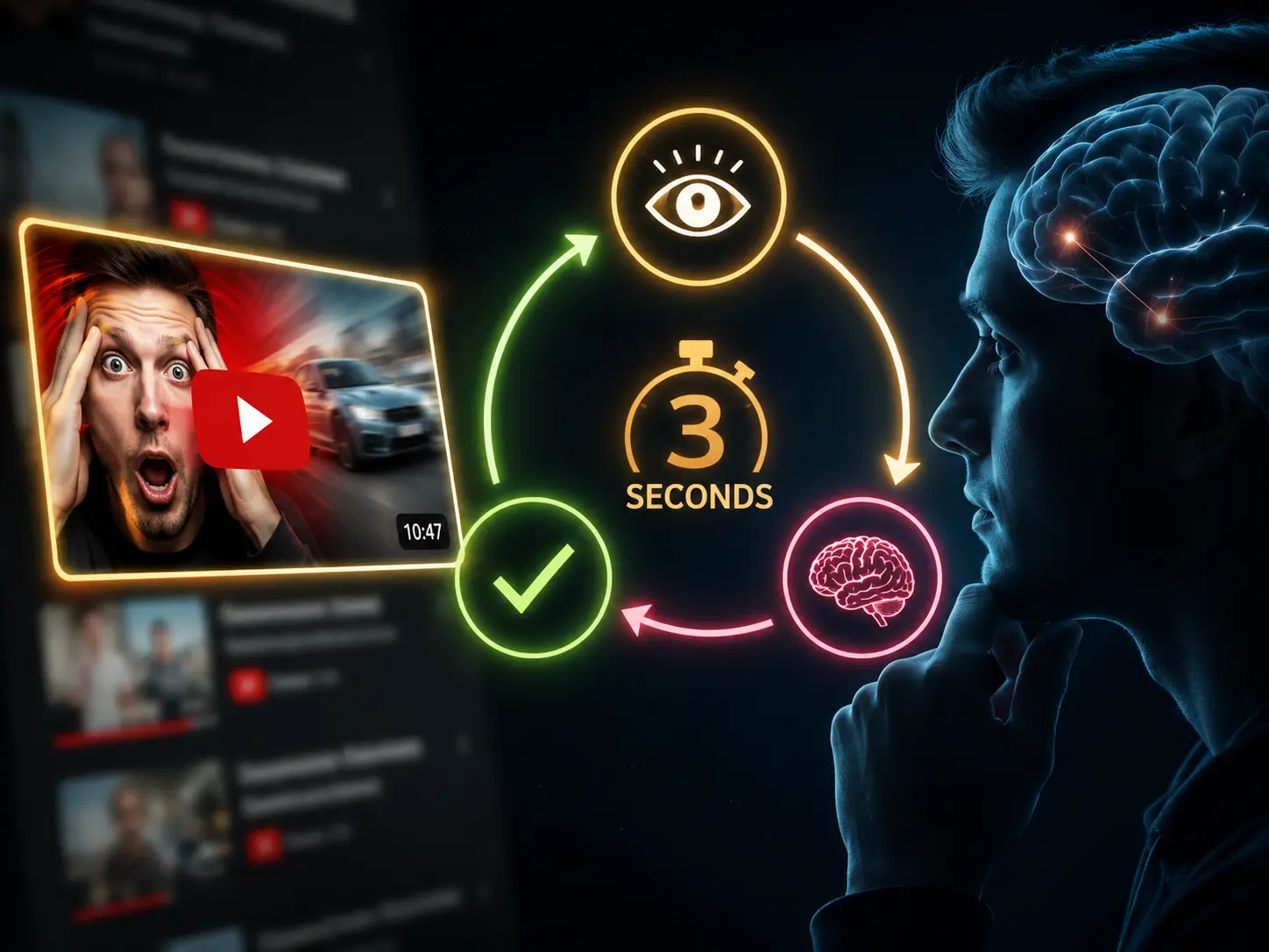 The 3-second psychology loop behind every YouTube click
