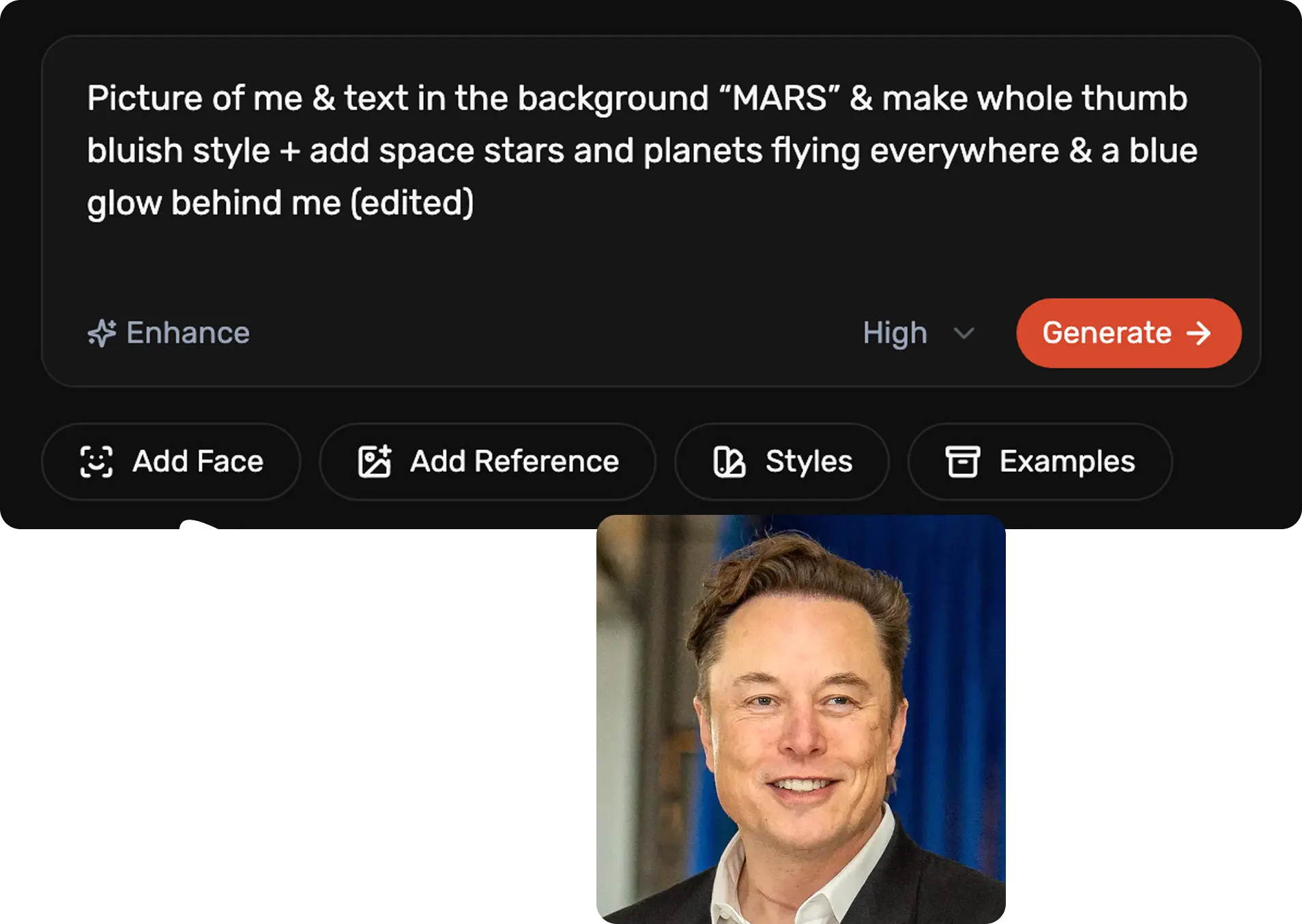 Face Reference
