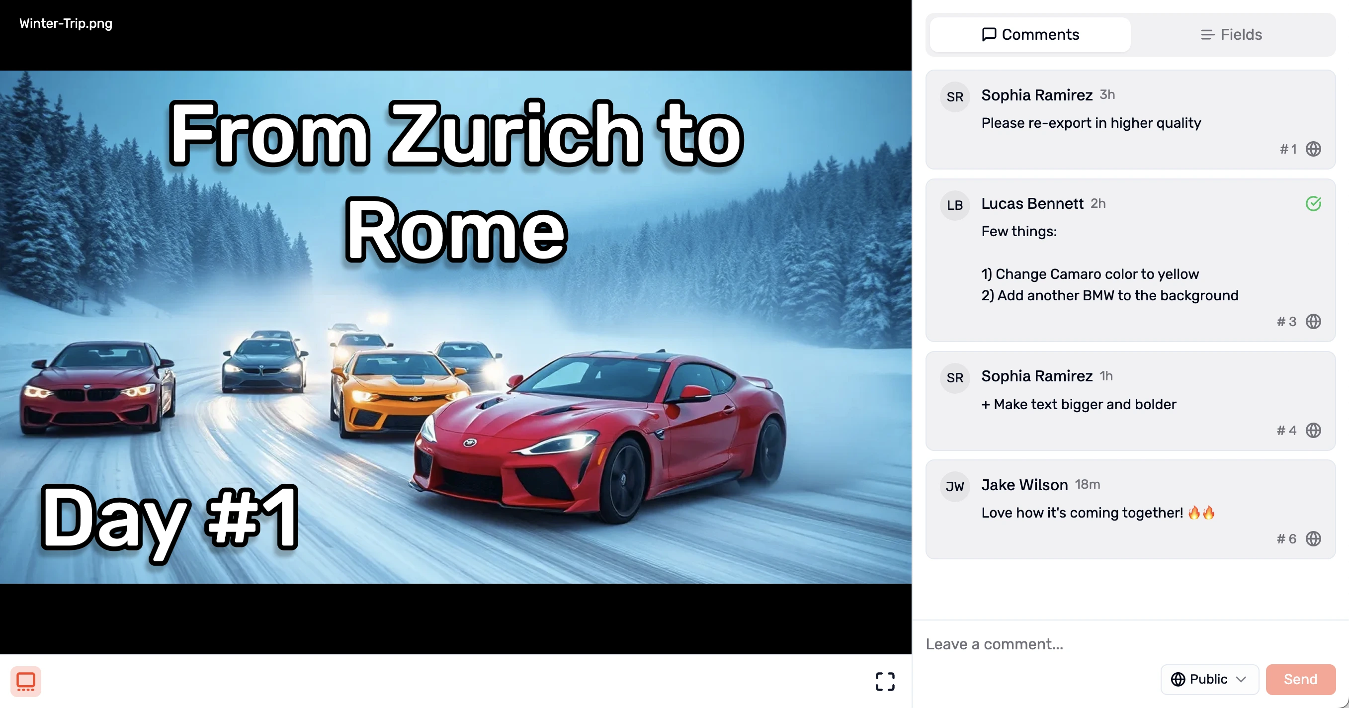 Collaborate on Thumbnails