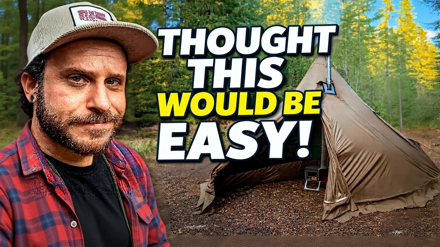 I camped in the wilderness for 30 days Thumbnail