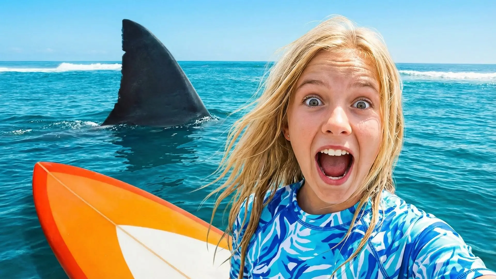 I Survived 24 hours in the Sea Thumbnail